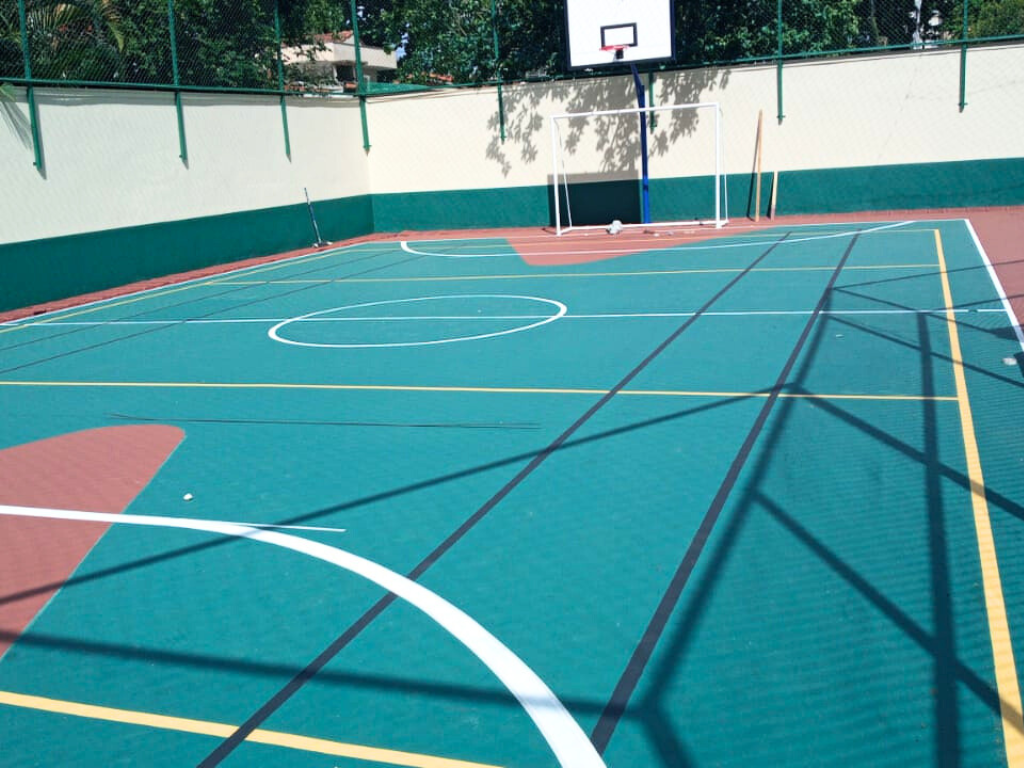 Tinta epóxi para quadras esportivas