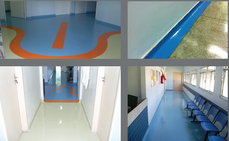 Piso para hospital