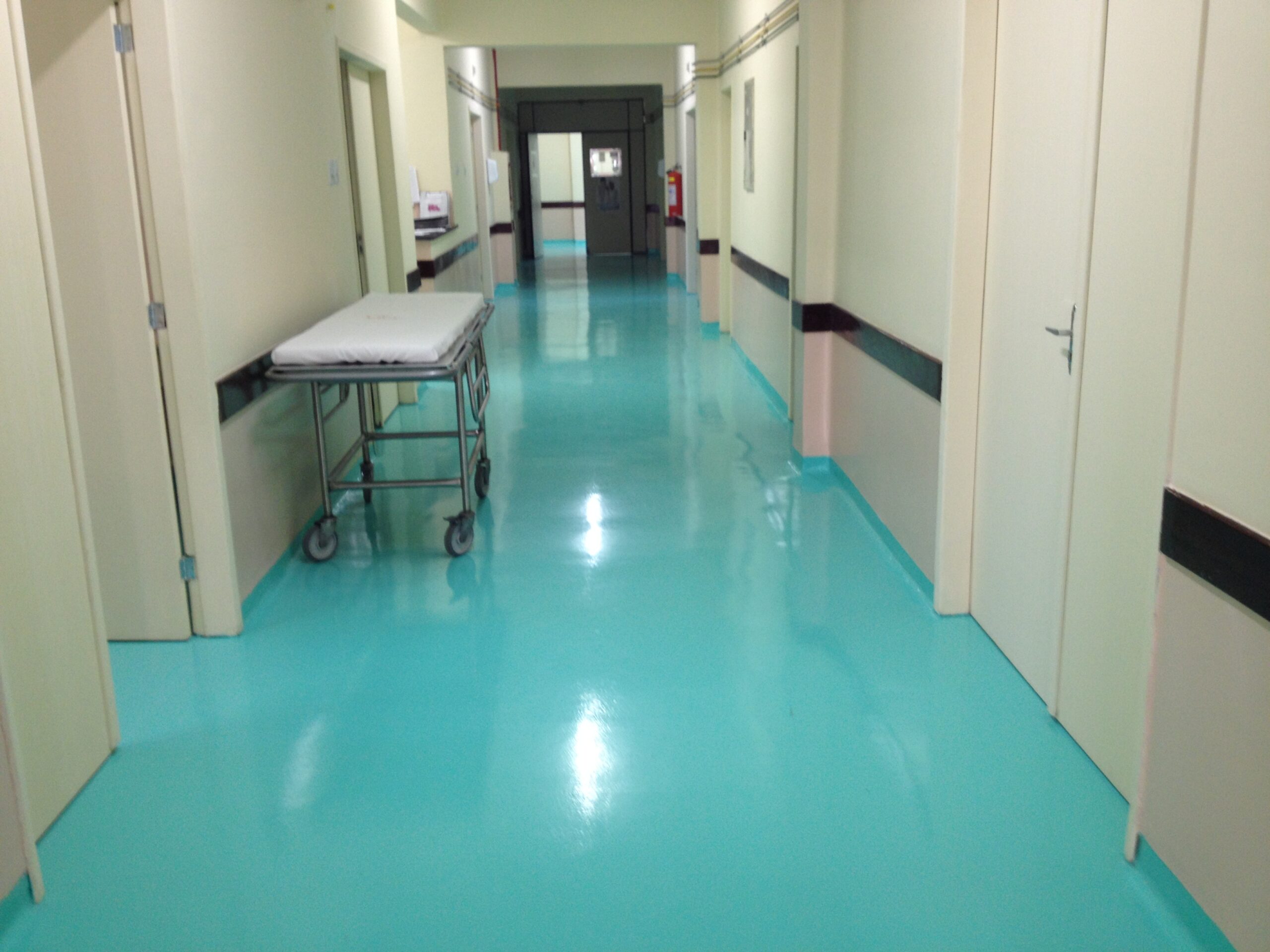 Piso para hospital