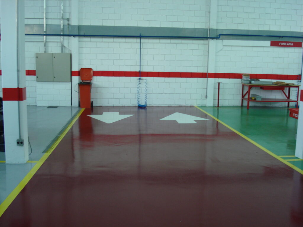 Piso para concessionárias