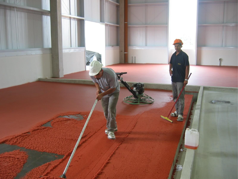 Piso Epóxi Espatulado