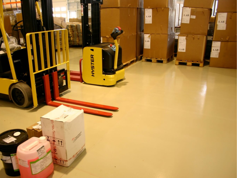 Piso Epóxi Espatulado