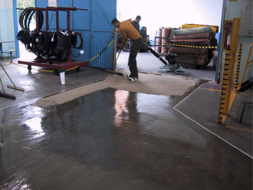 Piso Epóxi Espatulado