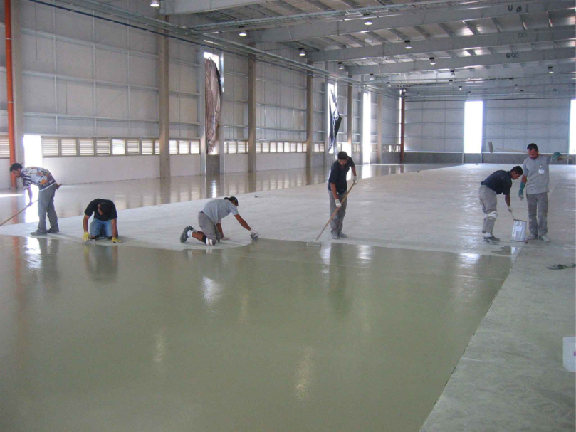 Piso Epóxi Espatulado