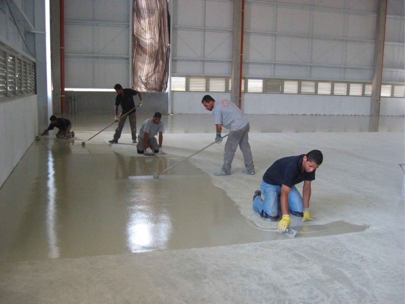 Piso Epóxi Espatulado