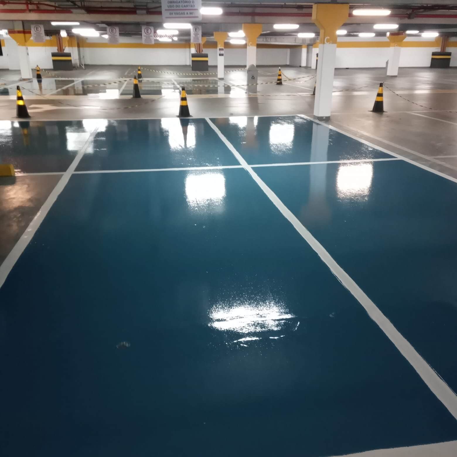 Piso Epóxi Multilayer