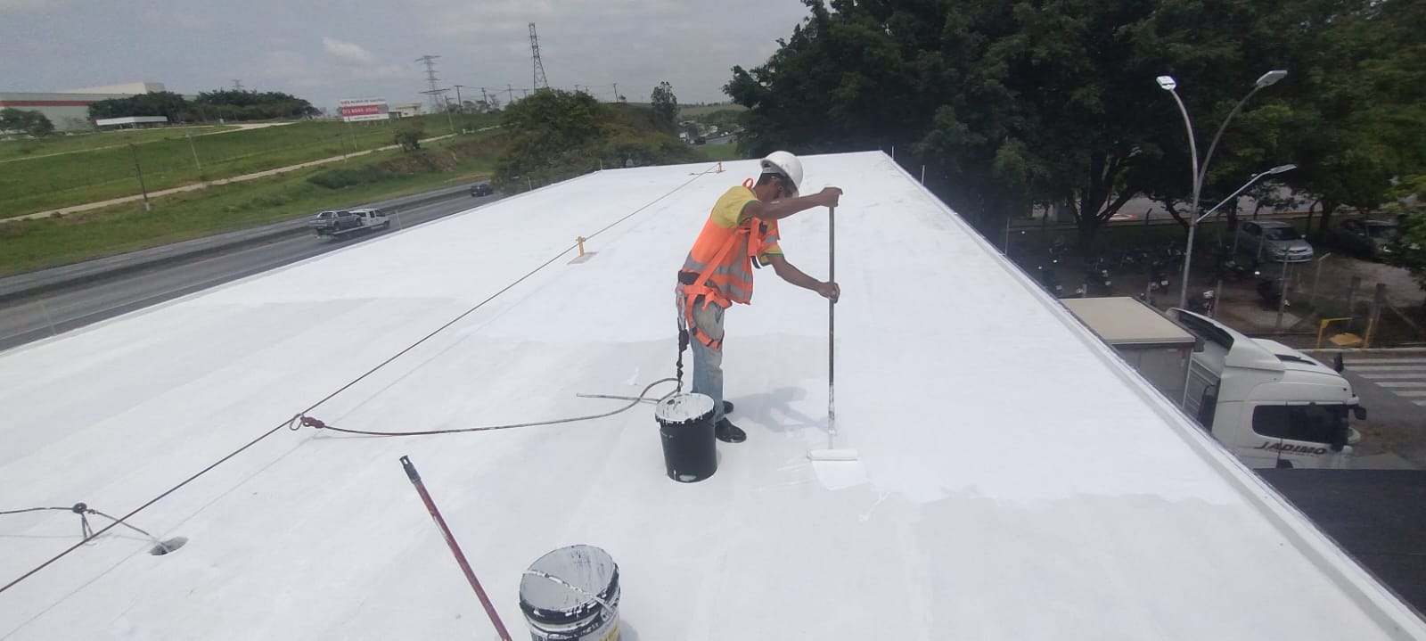 impermeabilização de Marquises Industriais