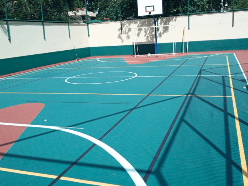 Pintura de Quadras Poliesportivas