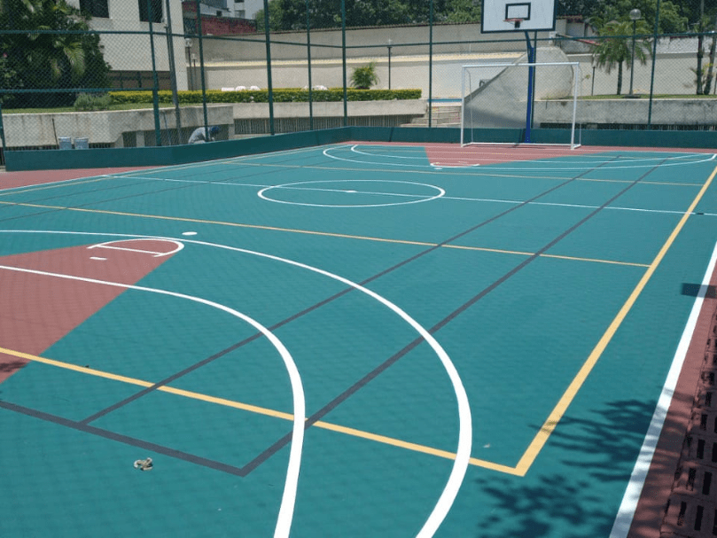Pintura de Quadras Poliesportivas
