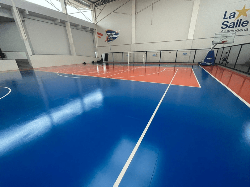 Pintura de Quadras Poliesportivas