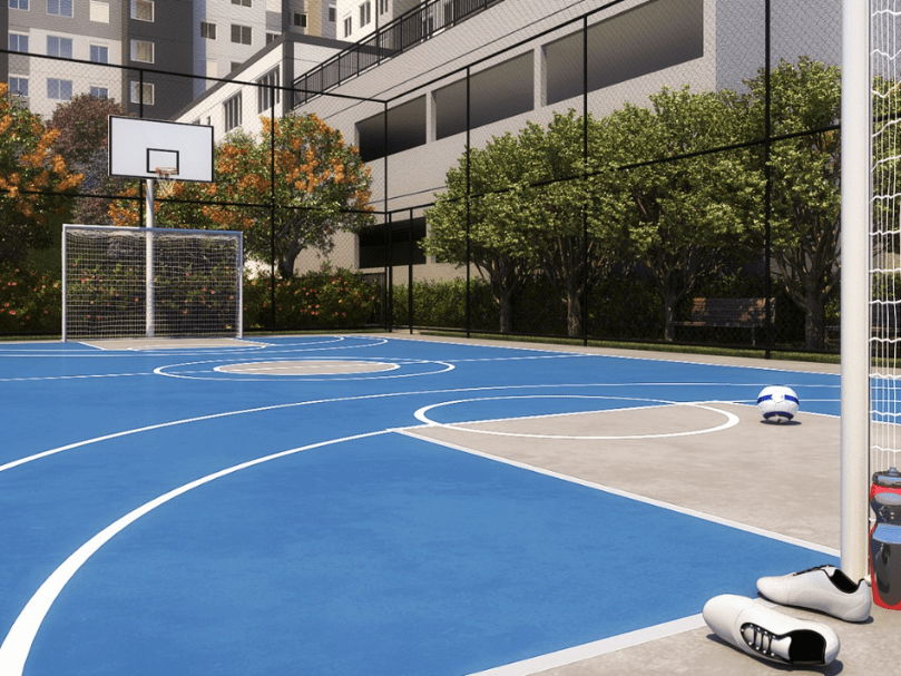 Pintura de Quadras Poliesportivas